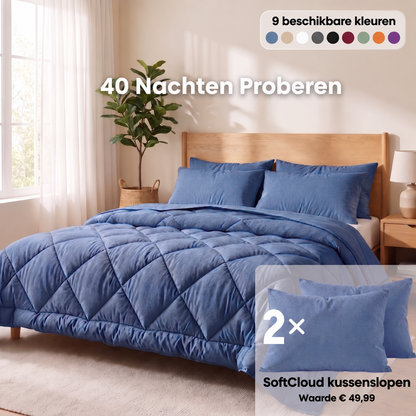 SoftSleep® 2-in-1 dekbed zonder apart dekbedovertrek