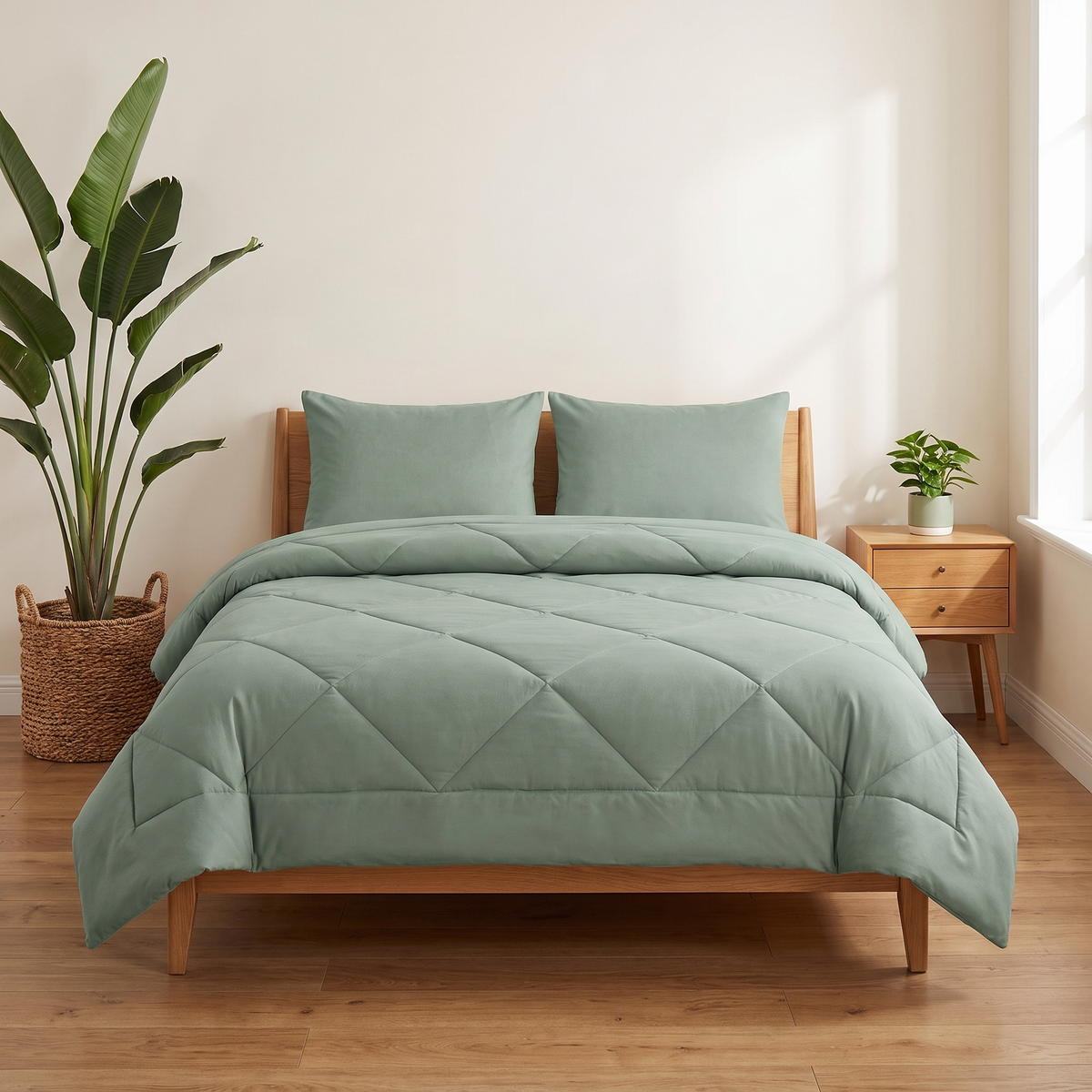 SoftSleep® 2-in-1 dekbed zonder apart dekbedovertrek
